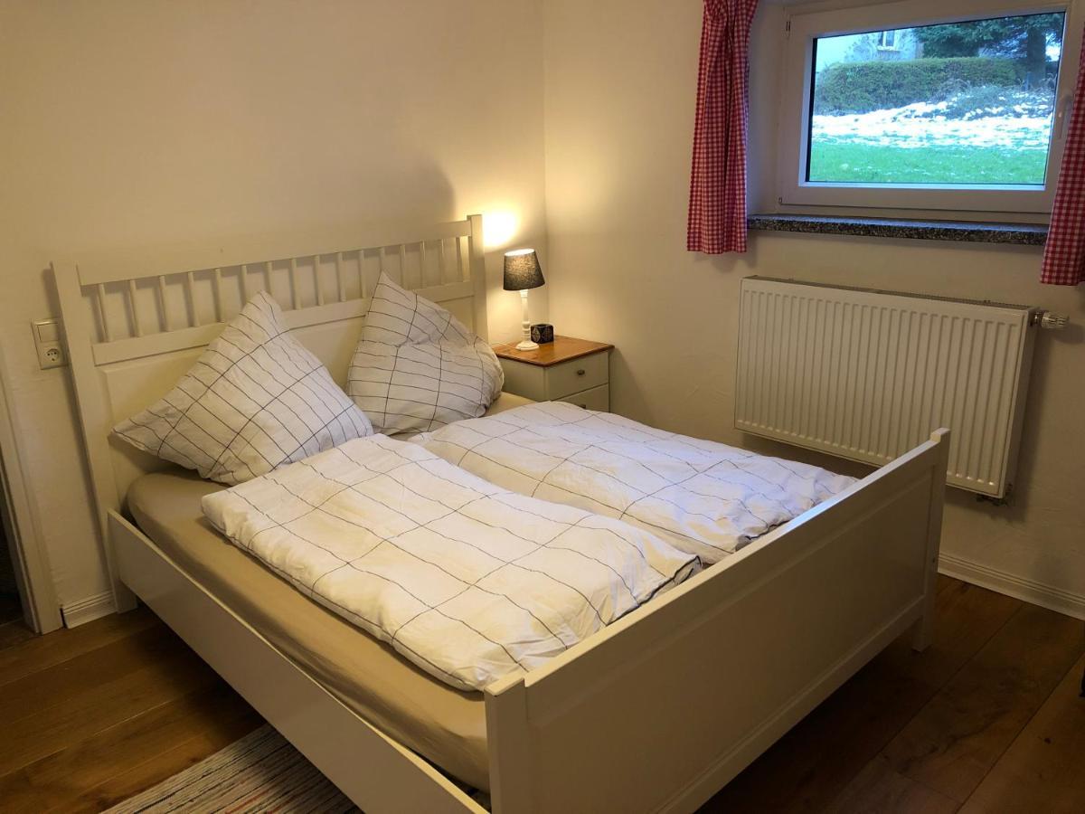 בינדורף Ferienwohnung Am Waldrand Mit Sauna מראה חיצוני תמונה