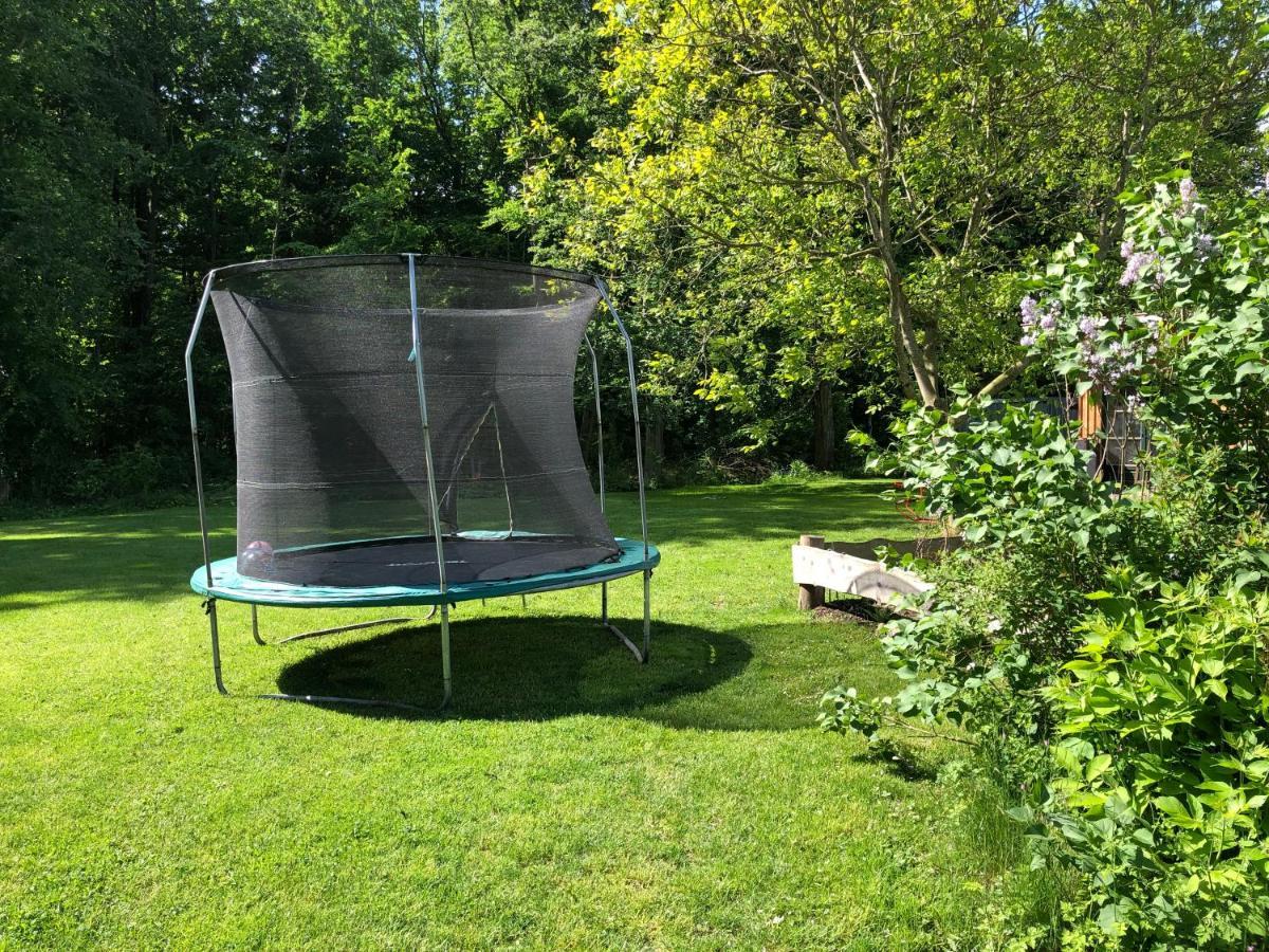 בינדורף Ferienwohnung Am Waldrand Mit Sauna מראה חיצוני תמונה